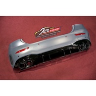 Mercedes Benz A-CLASS W177 A180 A200 A250 A35 A45s Rear Bumper Belakang PP Material Sedan