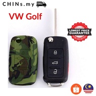 1pcs VW Golf Car Key Cover Protection Silicone Case