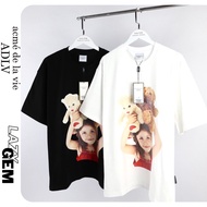[ GENUINE ADLV ] ADLV RED DRESS T-shirt - 100% AUTHENTIC IMPORTED DIRECTLY FROM KOREA