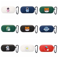 For Anker SoundCore Space A40 Case Cartoon Case Funny Animal Silicone Cover Case Soft Shell Protect 