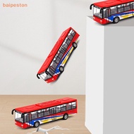 [baipeston] Alloy Car 15Cm Bus Model Diecast Double-Decker Pull Back Vehicle Children's Toy Car Bus Toy Car For Boys Girls Birthday Gifts