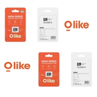 OLIKE TF4G Memory Card 4GB MicroSD Class 6/20mbps OLIKE TF8G Memory Card 8GB MicroSD Class 10/40mbps