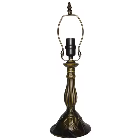 Medium Tiffany Lamp Base 305M Only Suitable for 12 Inch(30cm) Lampshade 1 E27/E26 Bulb Holder