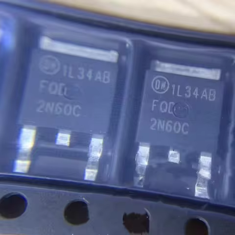 10PCS/FQD2N60CTM FQD2N60C TO252 Original Genuine Goods in Stock