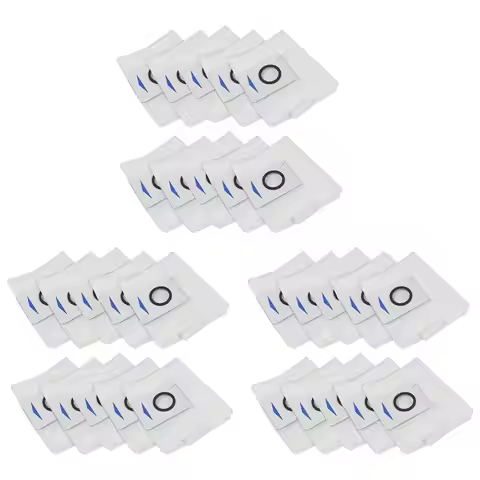 ABUH-30 Pack Replacement Vacuum Cleaner Bags For ECOVACS DEEBOT X1 OMNI Turbo Robot Vacuum Cleaner