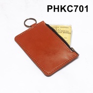 Car and motorbike key wallet STNK SIM E tol E money tan leather PHKC701