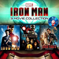 E-BLURAY #Iron Man 1,2,3 Collection ‧ Action/Sci-fi #ENGLISH MOVIE