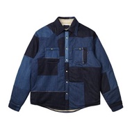 日系復古 3M新雪麗牛仔棉服外套