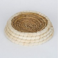 柳藤手工草編貓窩(如圖示)(直徑40CM 適用於6磅內的貓）