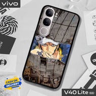 VIVO V40 LITE Glass Softcase - V40 LITE Mobile Phone Case [T130].