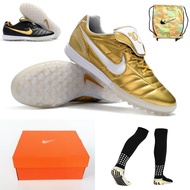 Nk Legend R10 Gold Plated FG Football Boots Nk Tiempo Legend 7 R10 Elite TF 39-45 RTMV
