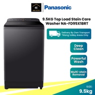 Panasonic 9.5KG / 10KG Top Load Stain Care Washing Machine NA-FD95X1BRT / NA-FD10X1BRT Washer Mesin 