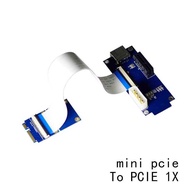 Mini pcie to pcie1X Adapter Cable Notebook Network Card Interface External pcie Sound Card Extension