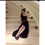 Black Long Dinner Dress