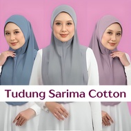 TUDUNG SARUNG C0TT0N Ada Tag Hantu Saiz M,L,S-PLAIN PERMIUM COTTON B2