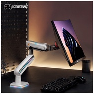 Monitor Mount A6 27 57 Inch RGB LED Load Capacity 20kg Matte Charcoal Color Alloy