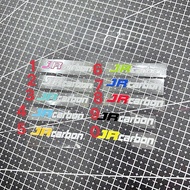 DTF JR Carbon Thailand UV Sticker Colorful, Super Sticky, Waterproof