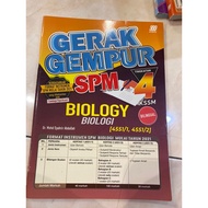 GERAK GEMPUR SPM BIOLOGI TINGKATAN 4 KSSM