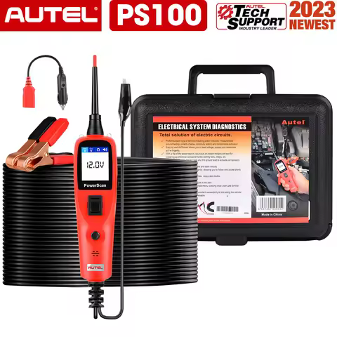 Autel PowerScan PS100 Automotive Circuit Tester Power Circuit Probe Kit Electrical System Diagnostic