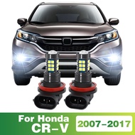 2PCS LED Lamp Car Front Fog Light For Honda CR-V CRV 2007 2008 2009 2010 2011 2012 2013 2014 2015 20