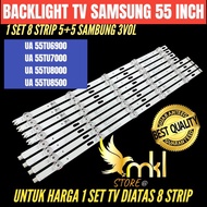 Samsung LED TV BACKLIGHT 55 INCH UA-55TU7000- UA-55TU8000- UA-55TU8500- UA-55TU6900 BACKLIGHT SAMSUN
