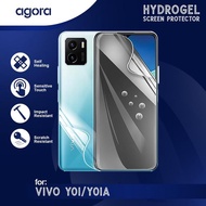 LAYAR Anti-Scratch Hydrogel For Vivo Y01, Y01A Hydrogel SCREEN Protector Film - ANTI SPY, FULL SCREE