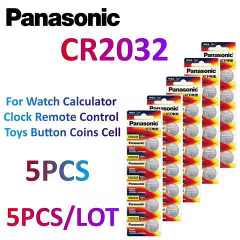 5-10PCS Original Panasonic SR SW CR2032 CR2025 CR2016 LR44 LR41 LR1130 LR43 AG13 ag10 189 L1154 A76 