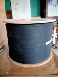 FIBER CABLE 4 CORE OUTDOOR 1000 METERS (1KM) NON TELCO PURE BLACK
