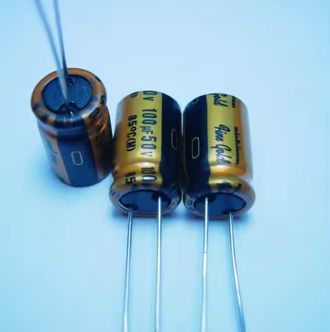 10PCS/lot Original Japan nichicon (fine gold) FG 6.3V-100V fever audio capacitor aluminum electrolyt