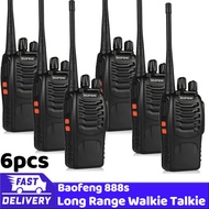 4 unit 100% Handy Talky BAOFENG-888S Radio Komunikasi - ht baofeng