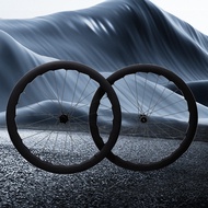 Carbon Wheels Disc Brake 700c Road Bike Wheelset Ultralight Carbon Rim Center Lock/6 Bolt Pillar 142