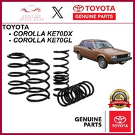 TOYOTA COROLLA KE70DX KE70GL COIL SPRING ORIGINAL STANDARD SPRING TOYOTA GENUIE PARTS