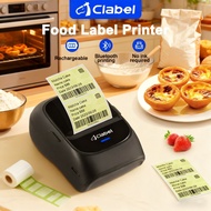 CLABEL 221B Thermal Label Printer, Portable Barcode Printer for Gift Stickers, Christmas Gifts, Name