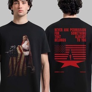 Beyonce Cowboy Carter Tour Reclamation Tee Never Ask Permission For Cotton Streetwear Clothing Men