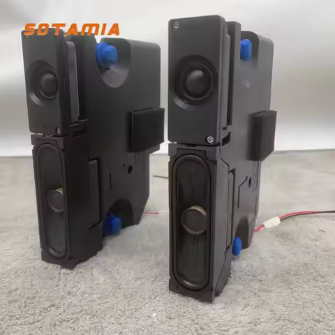 SOTAMIA 2PCS High end fever grade ultra thin passive speaker 6 ohm 12 watt two way small speaker des