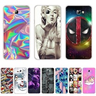 A15-Western Style theme soft CPU Silicone Printing Anti-fall Back CoverIphone For Samsung Galaxy j4 core 2018/j5 prime/j7 prime/j7 prime2/j7 prime 2018