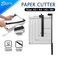Paper Cutter Metal Base A3 / A4 / A5 / B4 / B5 Size Heavy Duty High Quality Paper Trimmer