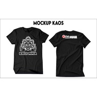 Black BALI MMA T-shirt