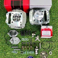 ชุด4วาล์วลูก59 60 66 67 ใส่เวฟ125 งานฝาแรง(RANG)พร้อมเซ็ตหลังวาล์ว ลูกAIR สลัก15 พร้อมปาดหัวหลบวาล์ว