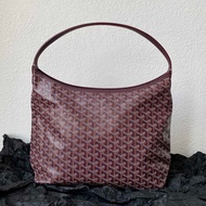 Goyard 2023ใหม่ Goya กระเป๋าเวอร์ชันไฮเอนด์ Hobo แบบพกพากระเป๋าสะพายไหล่กระเป๋าช็อปปิ้งแม่รุ่นดั้งเดิม