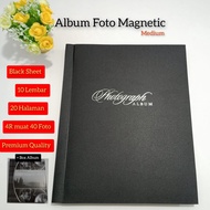 Photo Album 4R 5R 6R 8R 10R Medium Blacksheet