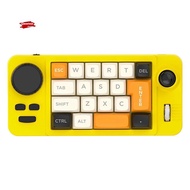 RGB Hot-Swappable Wired Mechanical Gaming Keyboard with 19-Key Macro-Defined Dual-Wheel Joystick for