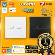 reTouch Smart Home Remote Zigbee Switch 1/2/3 Gang 1 Way 20A Air Cond/Water Heater (App, Voice Contr