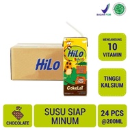 hilo teen / hilo school uht 200ml / 1 dus all varian - coklat milk