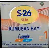 Susu S-26 SMA Rumusan Bayi Step 1 200gm (Exp: 17/01/2028)
