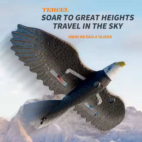 RC Plane 2.4G 420MM Wingspan Eagle Airplane EPP Foam Aircraft Glider Remote Control Plane Glider For
