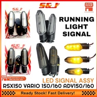 1EST UNIVERSAL HONDA RUNNING LIGHT SIGNAL LIGHT LED ADV150 VARIO RSX RS150 RSX CBR CBR250 CB500 CBR250RR CBF ADV160