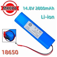 14.8V แบตเตอรี่ 2800Mah แบตเตอรี่ลิเธียมสำหรับ ILIFE V5 V50 V3 Plus V3s หุ่นยนต์ดูดฝุ่นมืออาชีพ ILIF