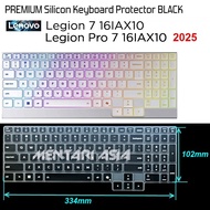 Keyboard Protector Lenovo Legion Pro 7 16IAX10 (2025) - PREMIUM Silicon BLACK