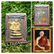 Thailand Amulet Somdej/Somdej Phra Somdej Black Edition Lp Pae BE2539 Real Shot Photo Bag Good White